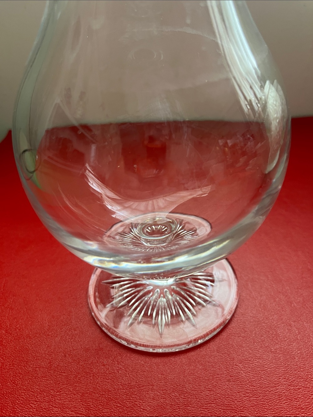 Waterford Crystal Clear Light Footed Carafe No Box #154049 / 11 3/8 H - Picture 2 of 4